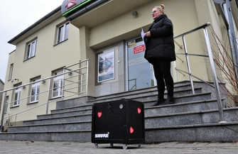 WOŚP 2022 w Sławie Pieniądze trafiły do banku ZDJĘCIA