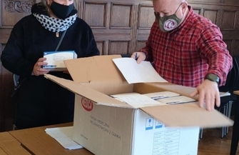 106 tys. maseczek dla mieszkańców gminy Wschowa ZDJĘCIA