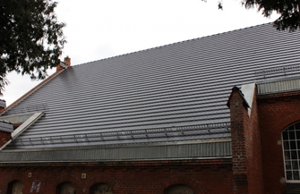 Nowy dach sali gimnastycznej ZDJĘCIA