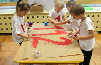 Obchody Europejskiego Dnia Numeru Alarmowego w Przedszkolu nr 5 ZDJĘCIA