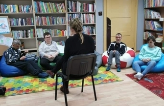 Rehabilitacja 25 Plus w SOSW - zajęcia multimedialno-czytelnicze