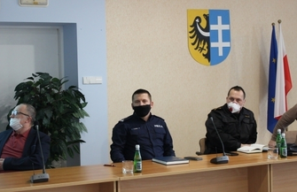 Posiedzenie Powiatowego Zespołu Zarządzania Kryzysowego