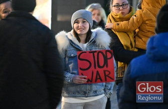 Nie dla wojny Protest w Sławie ZDJĘCIA