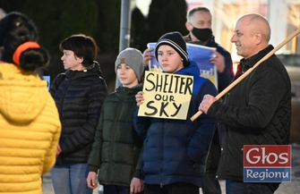 Nie dla wojny Protest w Sławie ZDJĘCIA