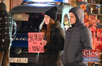 Nie dla wojny Protest w Sławie ZDJĘCIA