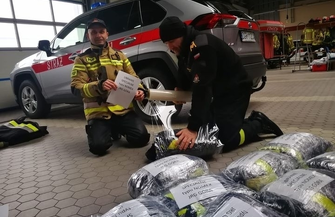 Strażacy z Góry i okolic dla Ukrainy