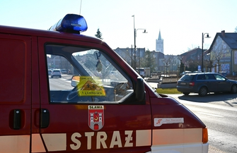 OSP Sława przekazała pojazd dla Strażaków z Ukrainy