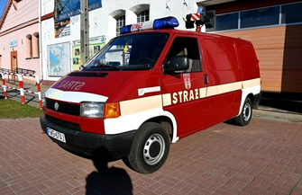 OSP Sława przekazała pojazd dla Strażaków z Ukrainy