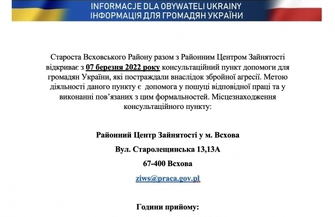 Pomoc w znalezieniu pracy dla uchodźców z Ukrainy