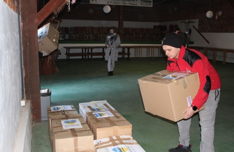 Kolejny dzień pracy sztabu WschowaZUkrainą ZDJĘCIA