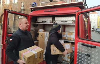 Od tygodnia angażująsięw pomoc dla Ukrainy.