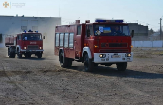 Pojazdy ratownicze trafiły na Ukrainę.