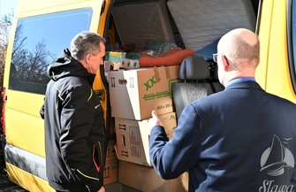 Dary dla potrzebujących dotarły z Niemiec