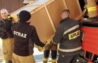 Baza noclegowa dla uchodźców z Ukrainy w I LO ZDJĘCIA