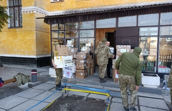 Zawieźli dary dla Ukraińców ZDJĘCIA