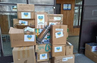 Zawieźli dary dla Ukraińców ZDJĘCIA