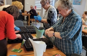Wiosna w Klubie Senior w Szlichtyngowej ZDJĘCIA