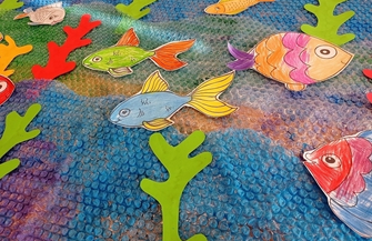 Zajęcia plastyczne w SOSW.