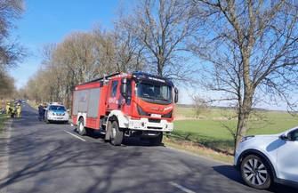 Poważny wypadek na trasie Krzepielów-Przydroże