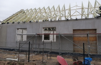 Trwa budowa świetlicy w Dryżynie ZDJĘCIA