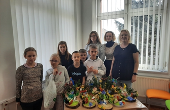 Warsztaty Wielkanocne w Bibliotece Publicznej Miasta i Gminy w Szlichtyngowej