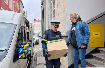 Polski Klub w Southampton wysłał do Wschowy pomoc humanitarnądla Ukraińców ZDJĘCIA