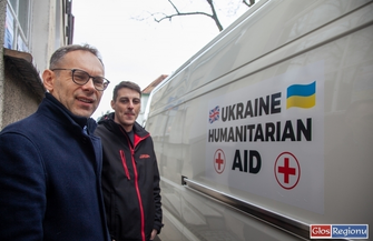 Polski Klub w Southampton wysłał do Wschowy pomoc humanitarnądla Ukraińców ZDJĘCIA