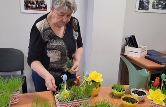 Warsztaty Wielkanocne w Klubie Senior ZDJĘCIA