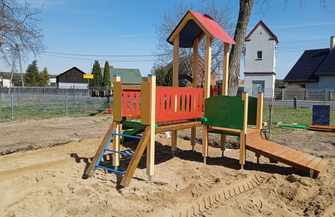 Trwają prace nad budową miejsc rekreacji w miejscowościach Małe Drzewce i Gola