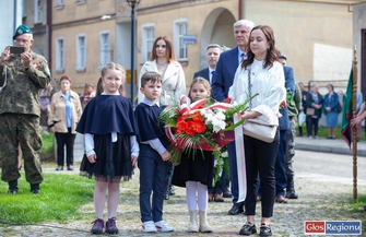 Obchody święta Konstytucji 3 maja. Uroczystość we Wschowie VIDEO