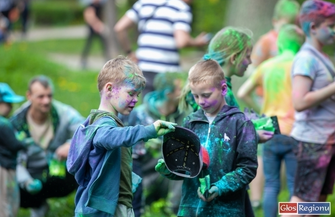 Holi Święto Kolorów w Parku Tysiąclecia we Wschowie VIDEO