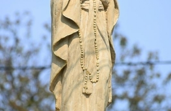 Nowa figura Matki Boskiej w Przybyszowie