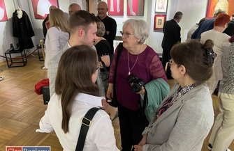 Wystawa otwarta - Secesja - cyna tkanina ceramika