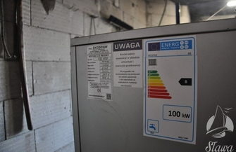 Nowy piec w OSP Sława