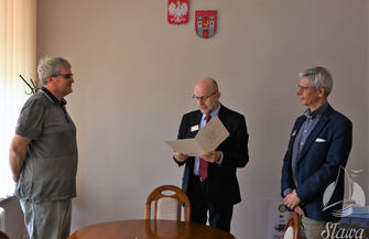 Burmistrz gościł Giganta Historii