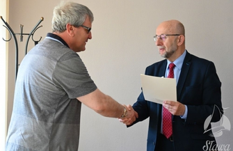 Burmistrz gościł Giganta Historii