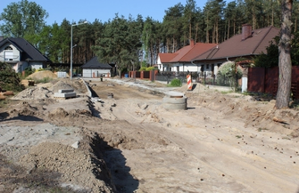 Postępują roboty budowlane na Osiedlu Leśnym w Górczynie ZDJĘCIA