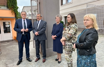 Odsłonięcie tablicy pamiątkowej Eugeniusza Geta Stankiewicza VIDEO