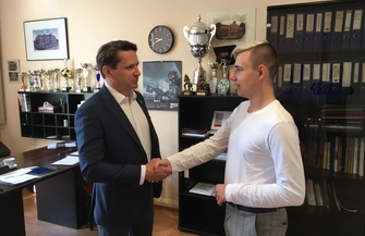 Sukces Eryka Kamińskiego doceniony