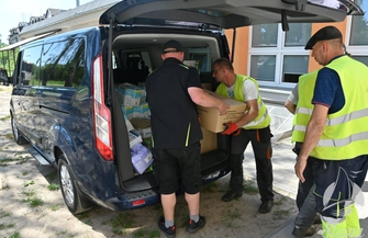 Przyjechały kolejne dary