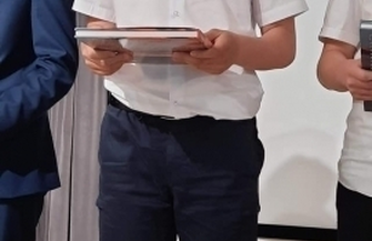 Mikołaj Cieplak z SP1 laureatem konkursu przedmiotowego z języka angielskiego