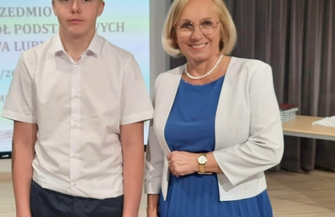 Mikołaj Cieplak z SP1 laureatem konkursu przedmiotowego z języka angielskiego