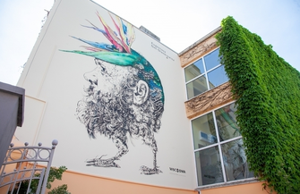 Mural Geta Stankiewicza odsłonięty VIDEO