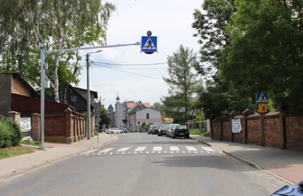 Zakończenie prac związanych z przebudową przejść dla pieszych ZDJĘCIA