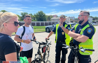 Rajd rowerowy w ramach projektu Od zależności ku samodzielności