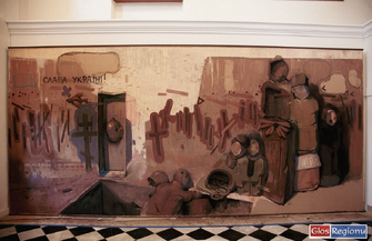 Trwa sesja malarska Dominika Woźniaka we Wschowie VIDEO