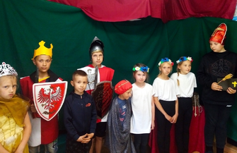 Projekt Wielkie Wydarzenie Chrztu Polski Znaczenie w Łysinach ZDJECIA