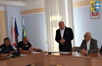 Posiedzenie Powiatowego Zespołu Zarządzania Kryzysowego