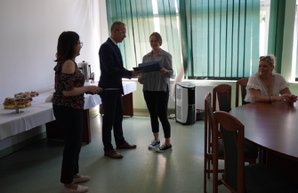 Wręczenie nagród laureatom konkursów OHP