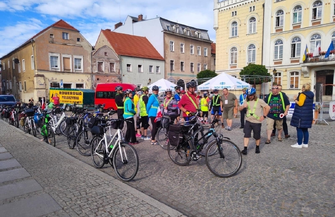 Wschowska Pielgrzymka Rowerowa wyruszyła na JasnąGóręVIDEO